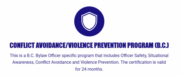 Conflict Avoidance/Violence Prevention Program (B.C.)